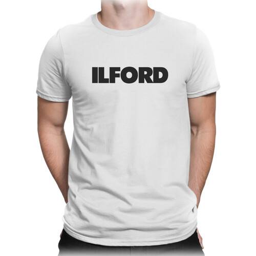 Ilford Logo T-Shirt (White, 2XL)