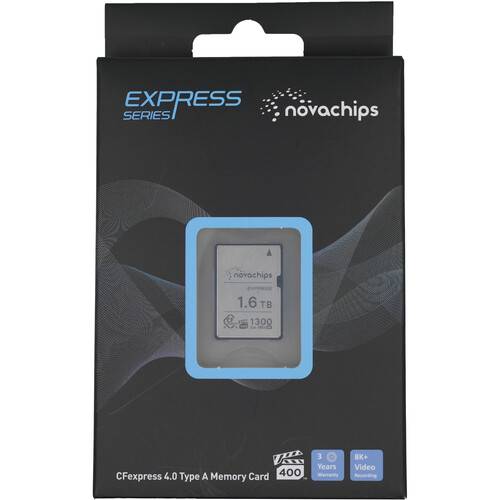Novachips 1.6TB Express Series CFexpress 4.0 Type A Memory Card
