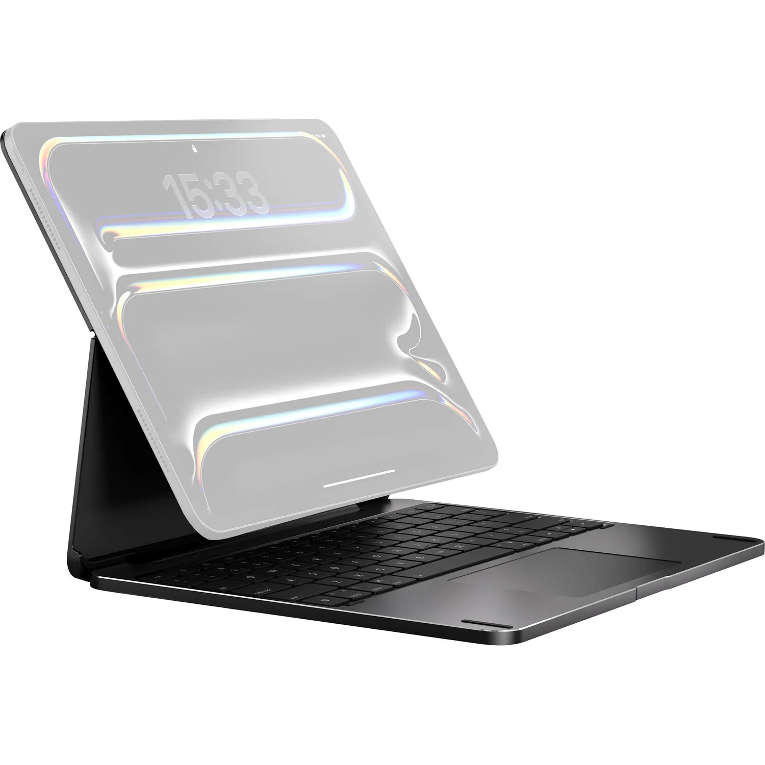 Brydge Max 13.0 Keyboard for 13" iPad Pro (Graphite Black, Chrome Edition)