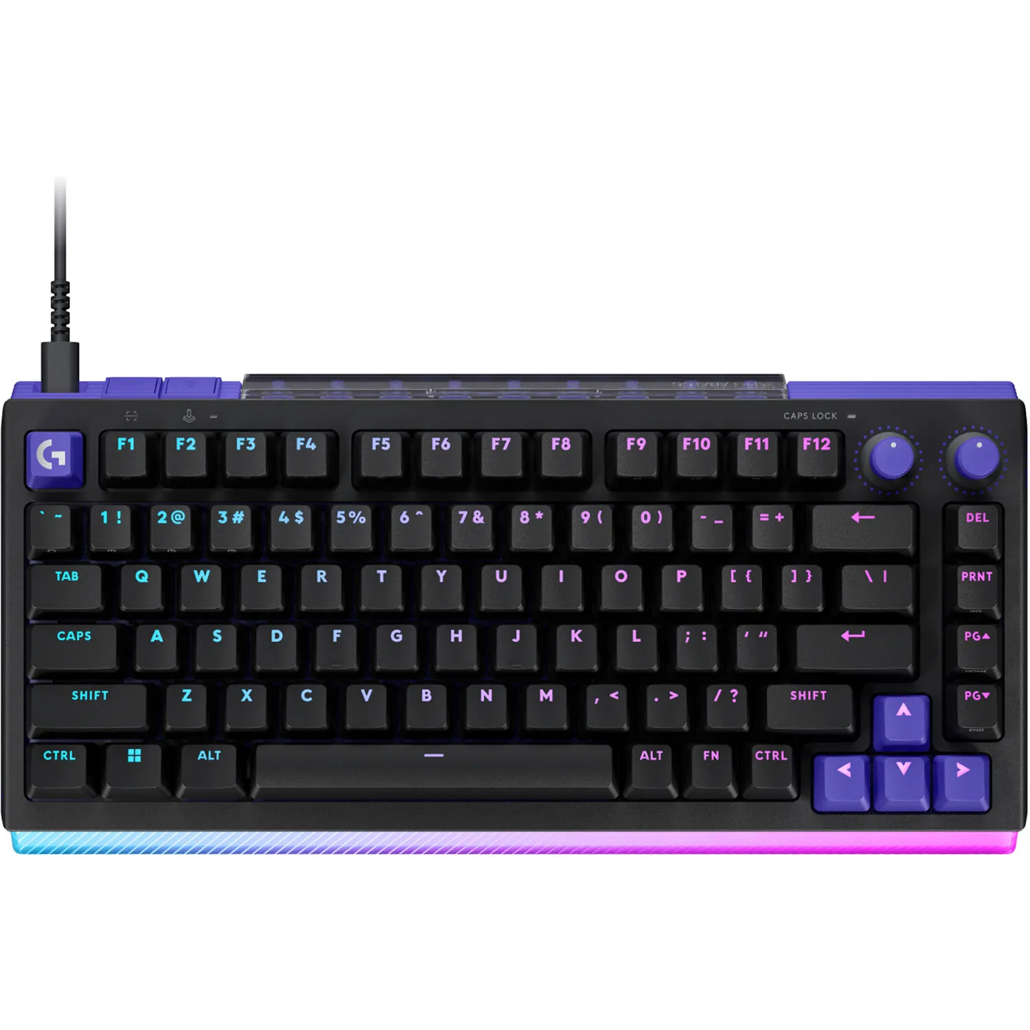 Logitech G G512 X 75 Dual Swap Mechanical Keyboard (Tactile Switches, Black)