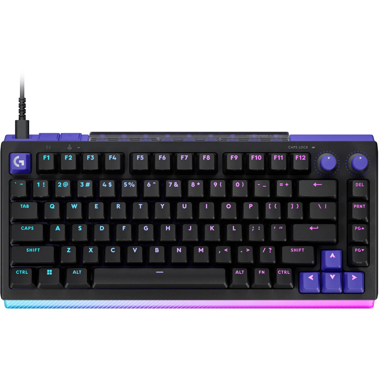 Logitech G G512 X 75 Dual Swap Mechanical Keyboard (Linear Switches, Black)