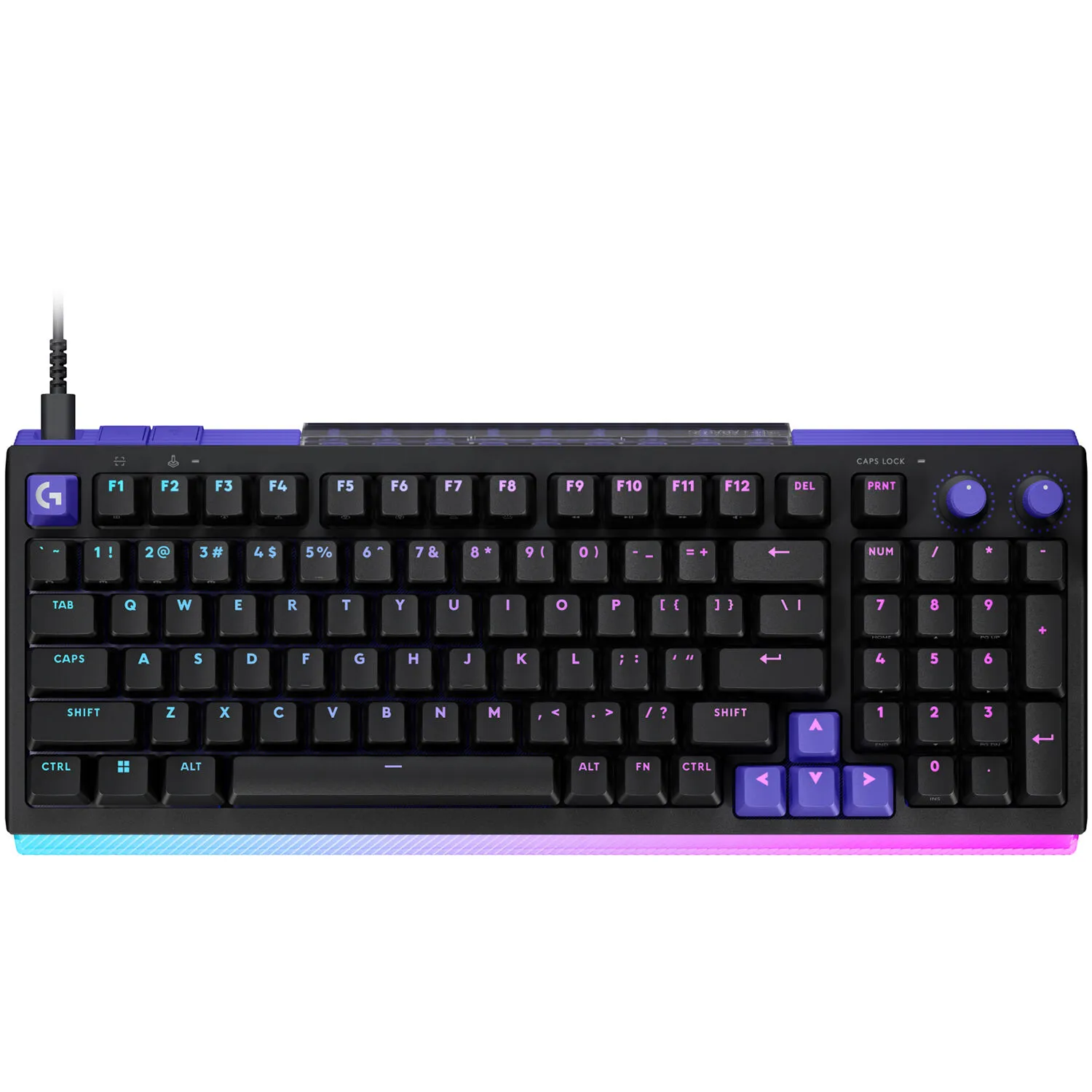 Logitech G G512 X 98 Dual Swap Mechanical Keyboard (Linear Switches, Black)