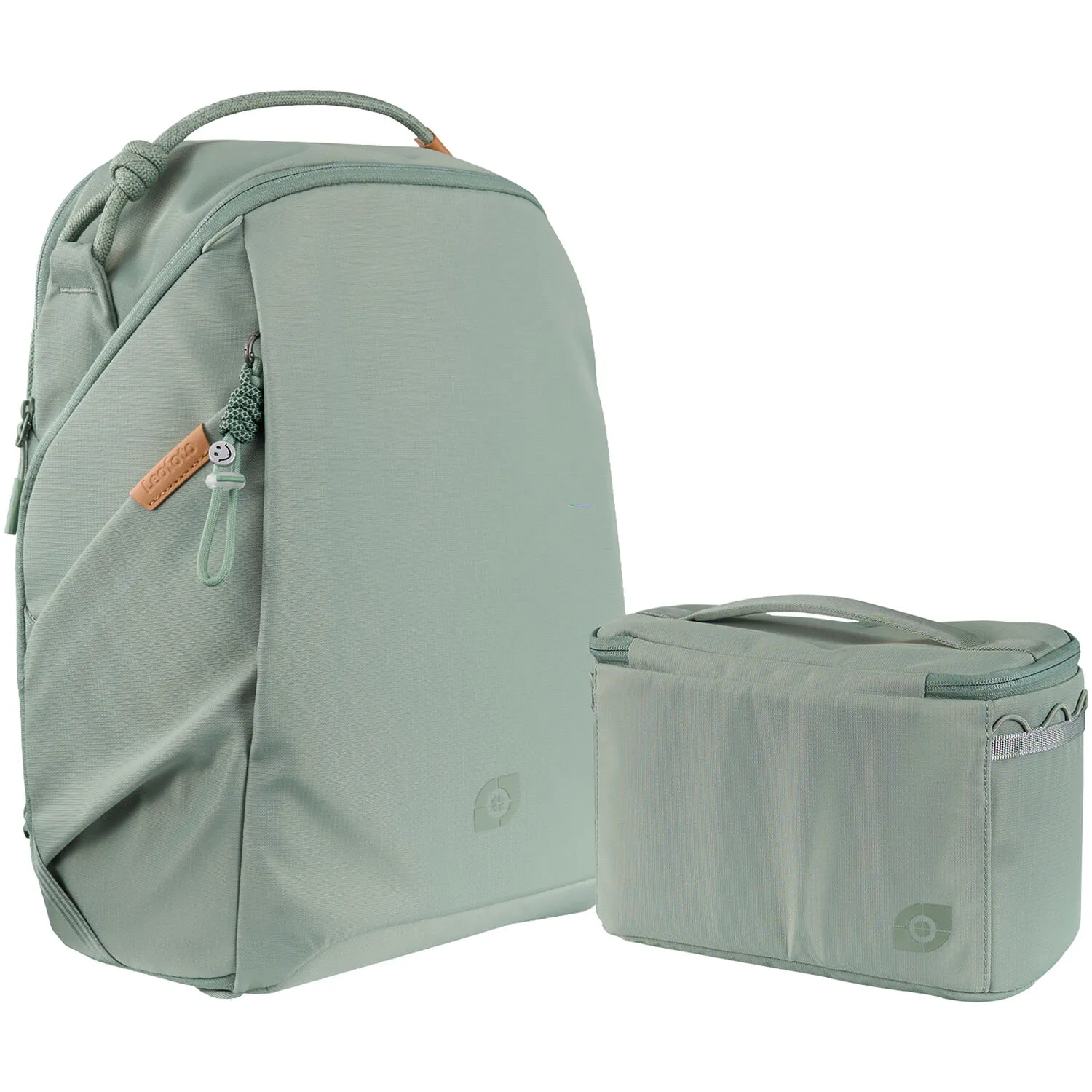 Leofoto Daily Lite Series Camera Backpack with Camera Cube (Green, 17L)
