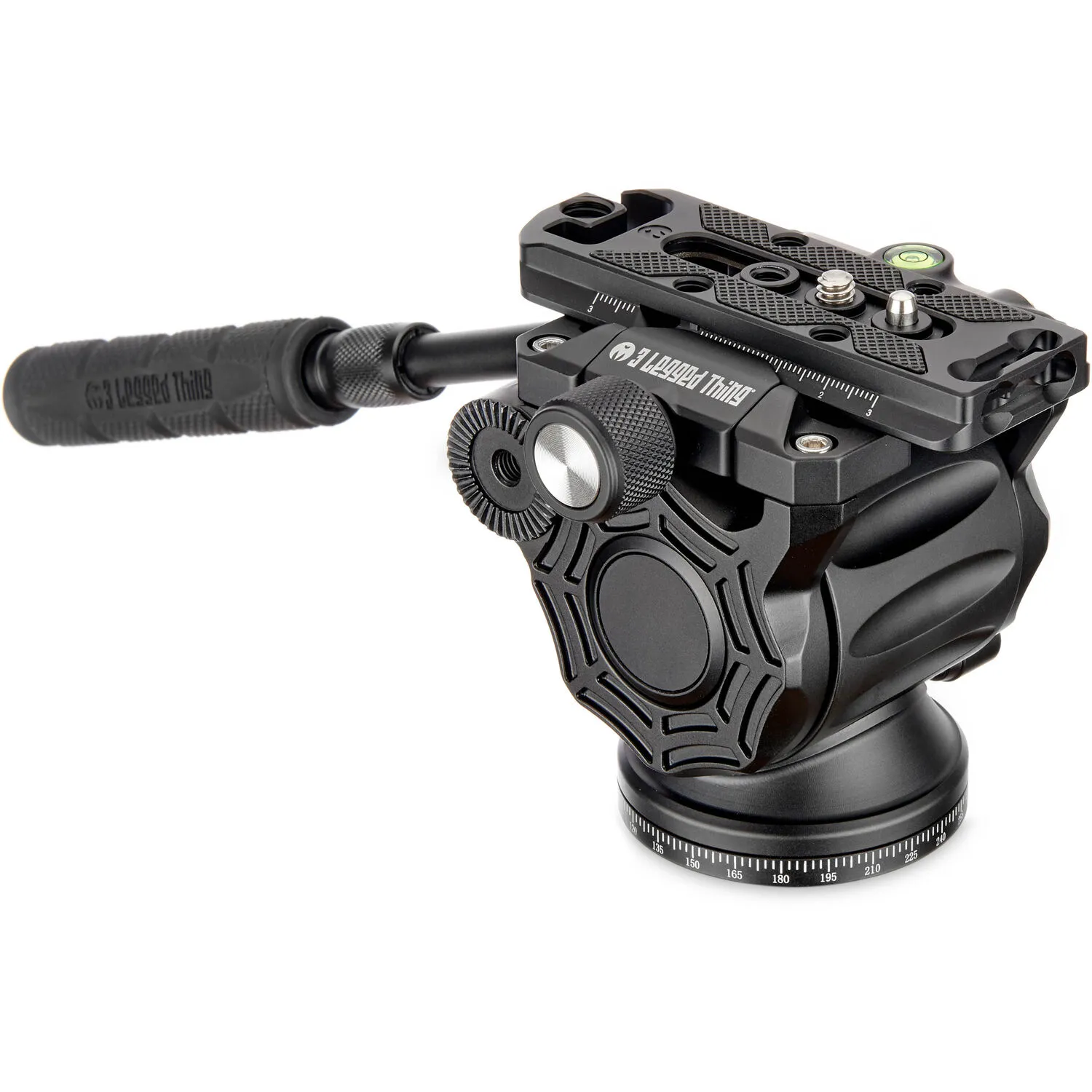 3 Legged Thing AirHed Cine CC Arca-Type Compatible Fluid Video Head (Black)