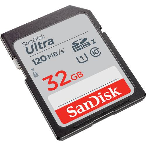 SanDisk 32GB Ultra UHS-I SDHC Memory Card (2-Pack)