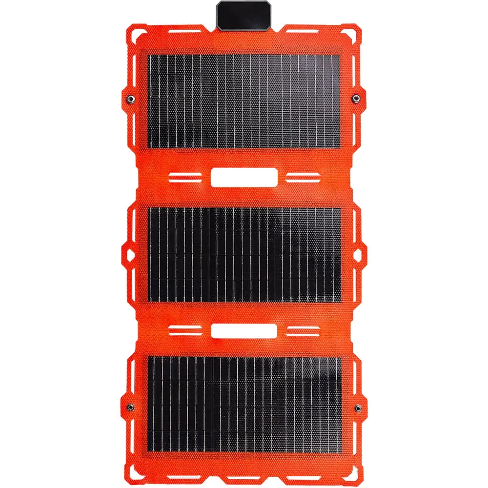 Dark Energy Spectre 18W Folding Solar Panel (Orange)