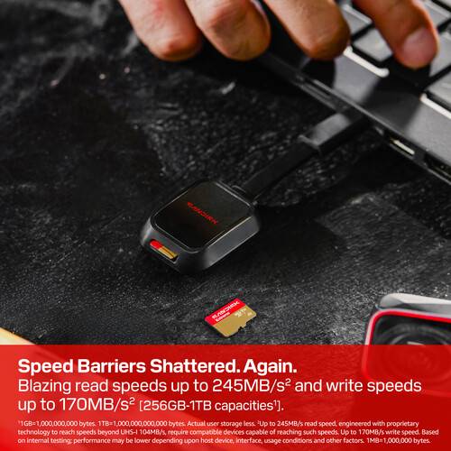 SanDisk 32GB Extreme UHS-I microSDHC Memory Card (3-Pack)