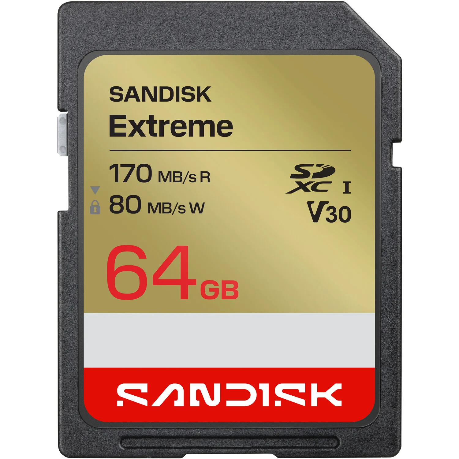 SanDisk 64GB Extreme UHS-I SDXC Memory Card (2-Pack)