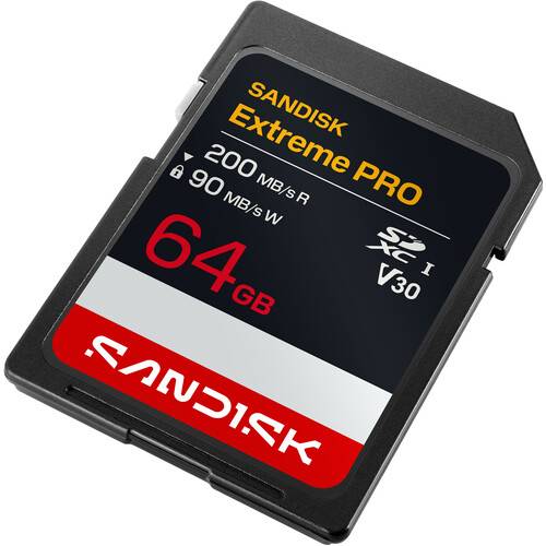 SanDisk 64GB Extreme PRO UHS-I SDXC Memory Card (5-Pack)