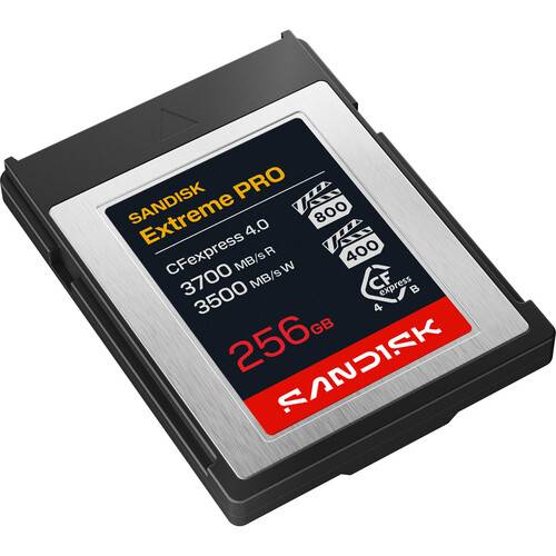 SanDisk 256GB Extreme PRO CFexpress 4.0 Type B Memory Card