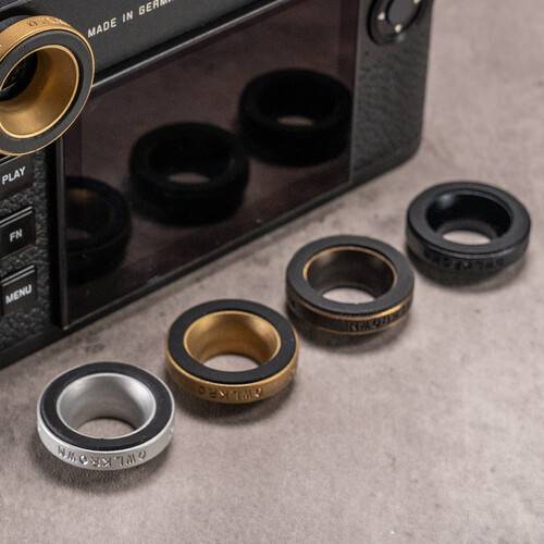 Owlkrown M-EyeKup for Select Leica M-Series Cameras (14mm Thread, Silver Chrome)