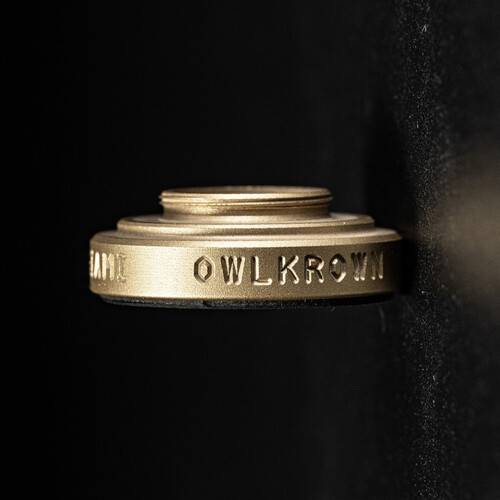 Owlkrown M-EyeKup for Select Leica M-Series Cameras (14mm Thread, Solid Brass)