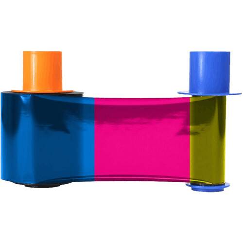 Fargo YMCKO Full-Color Ribbon for DTC4250e Series ID Card Printers (300 Images)