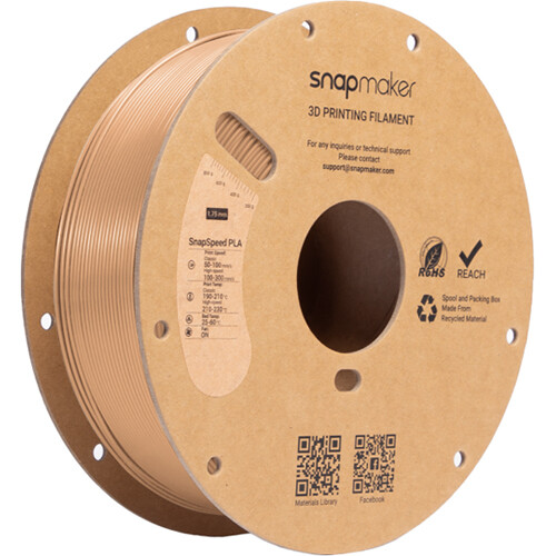 Snapmaker SnapSpeed PLA RFID Filament (1kg, Beige)