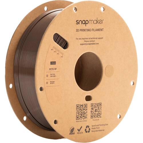 Snapmaker PETG HF RFID Filament (1kg, Brown)