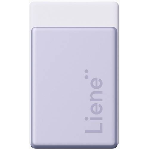 Liene Pearl N200 Pro 2 x 3" Instant Photo Printer with Photo Paper (10 Sheets, Purple)