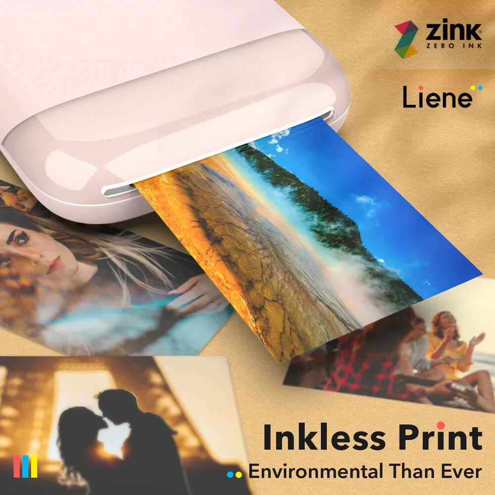 Liene ZINK Adhesive Photo Paper for Pearl Series Printers (2 x 3", 50 Sheets)