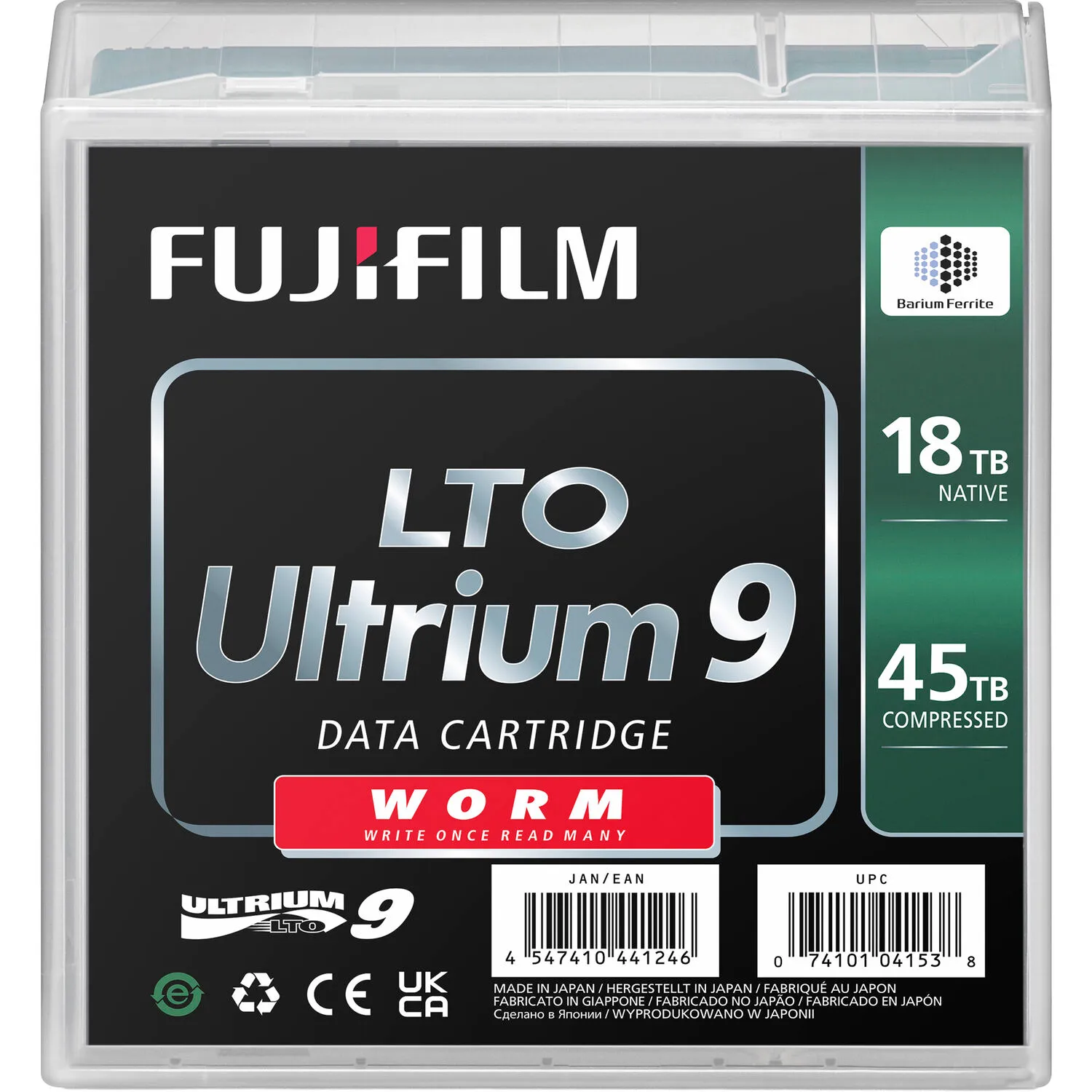 FUJIFILM 18TB LTO Ultrium-9 WORM Data Cartridge
