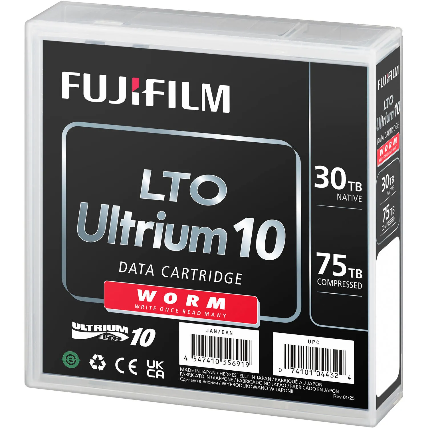 FUJIFILM 30TB LTO Ultrium-10 WORM Data Cartridge