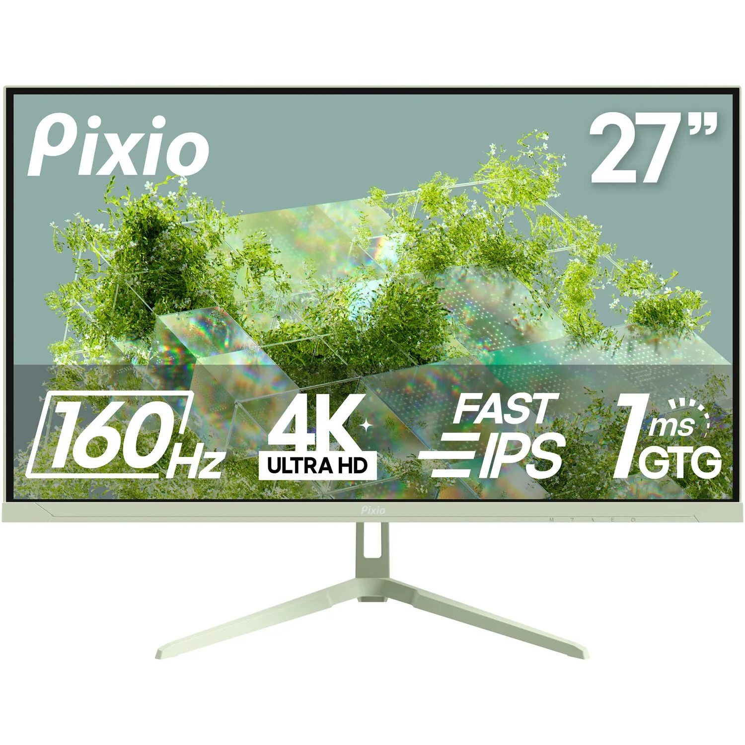 Pixio PX27U Wave Creator 27" 4K HDR 160 Hz Gaming Monitor (Mint Green)