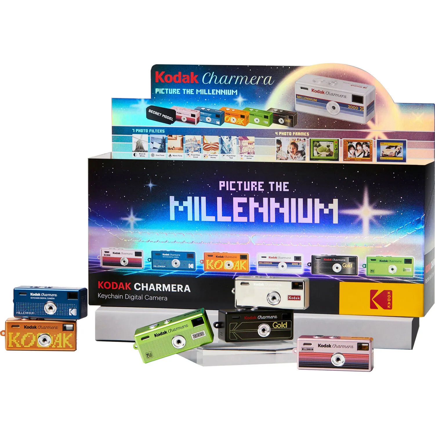 Kodak Charmera Millenium Edition Digital Camera (Set of 6)