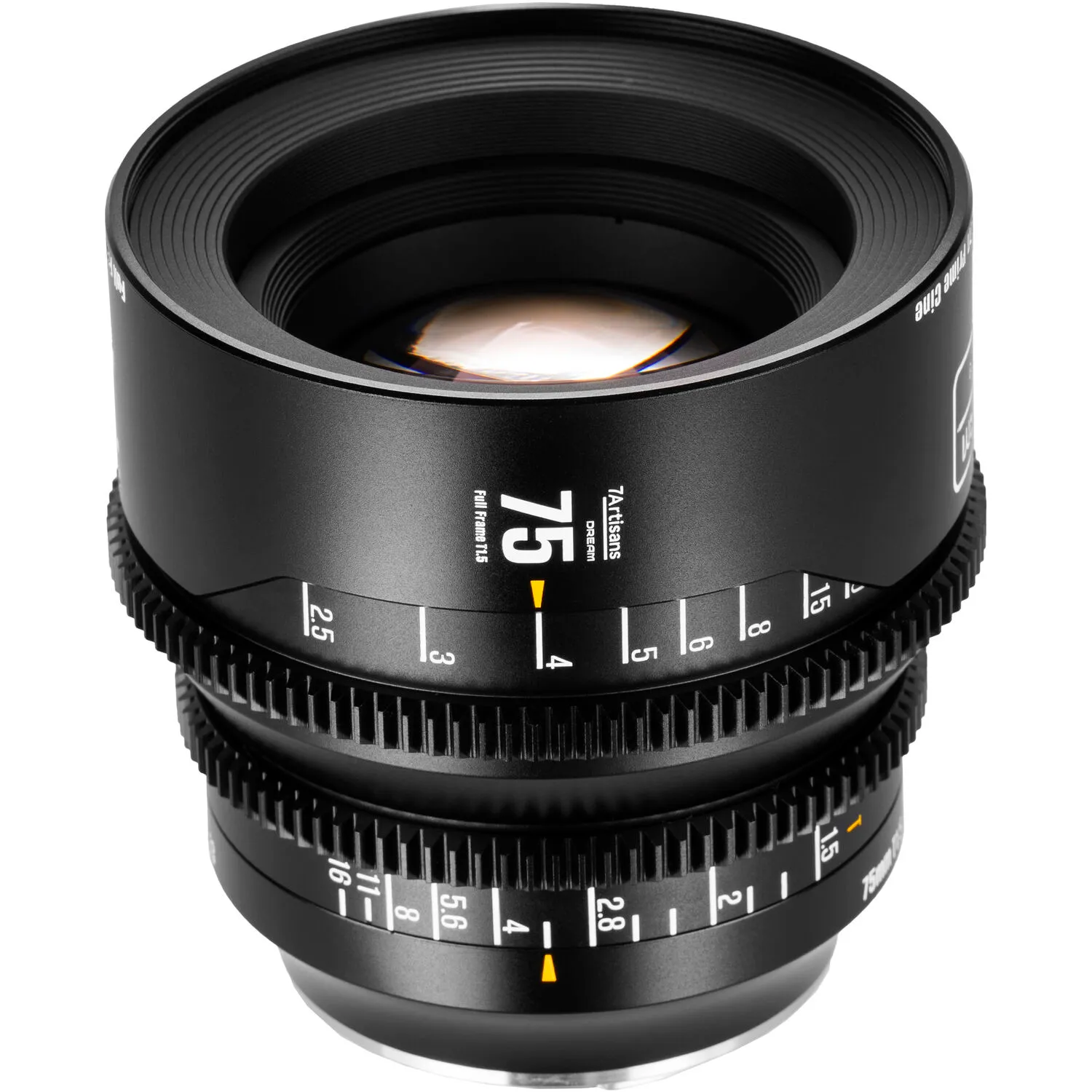 7Artisans DREAM 75mm T1.5 Full-Frame Cinema Lens (Canon RF)