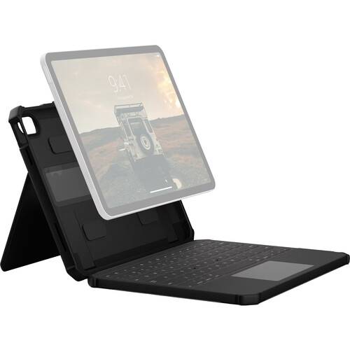 Urban Armor Gear Rugged USB-C Keyboard Case for 11" iPad A16 (Black)