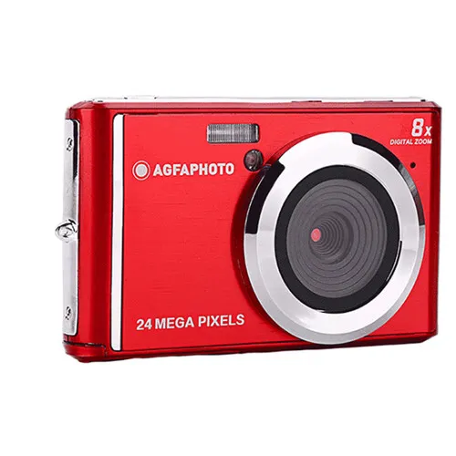 AgfaPhoto Realishot DC5500 Compact Digital Camera (Red)