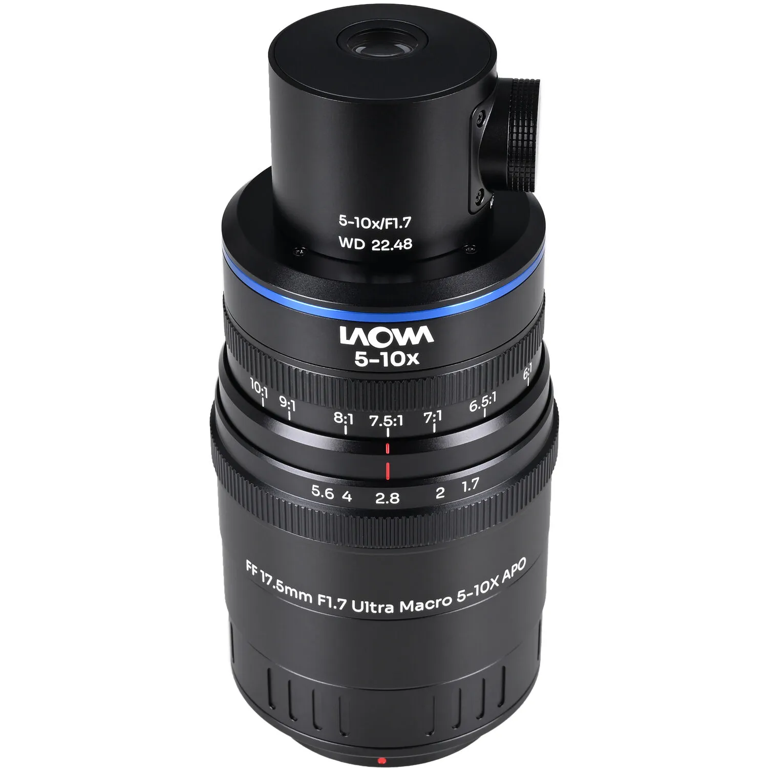 Venus Optics Laowa Aksen 17.5mm f/1.7 5-10x Ultra Macro APO Lens with Coaxial Illumination (Micro Four Thirds)
