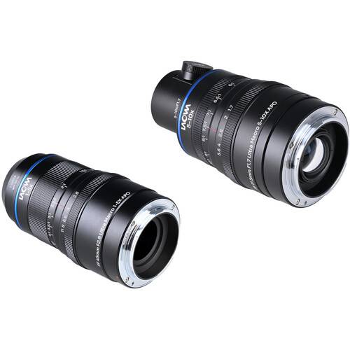 Venus Optics Laowa Aksen 45mm and 17.5mm with Coaxial Illumination Ultra Macro APO Lenses Bundle (Canon EF)