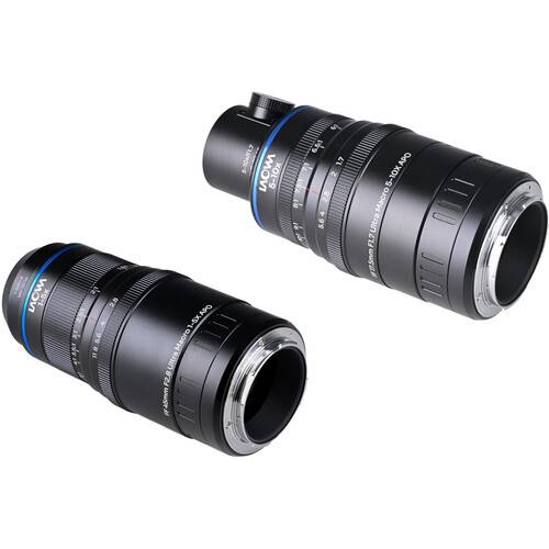Venus Optics Laowa Aksen 45mm and 17.5mm with Coaxial Illumination Ultra Macro APO Lenses Bundle (L-Mount)