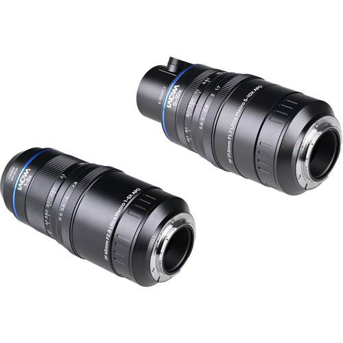 Venus Optics Laowa Aksen 45mm and 17.5mm with Coaxial Illumination Ultra Macro APO Lenses Bundle (Micro Four Thirds)