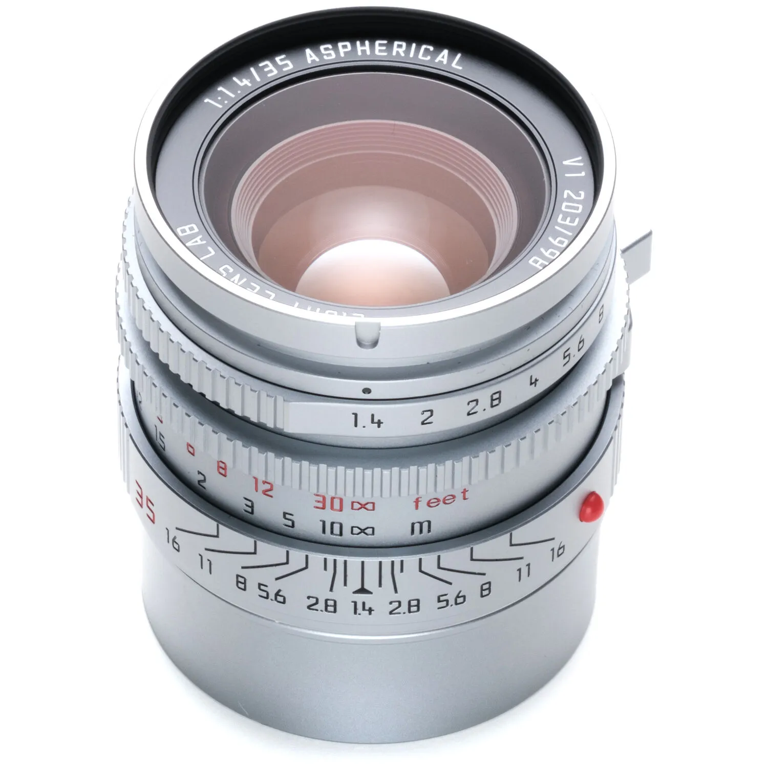 Light Lens Lab 35mm f/1.4 Aspherical Lens (Leica M, Chrome)