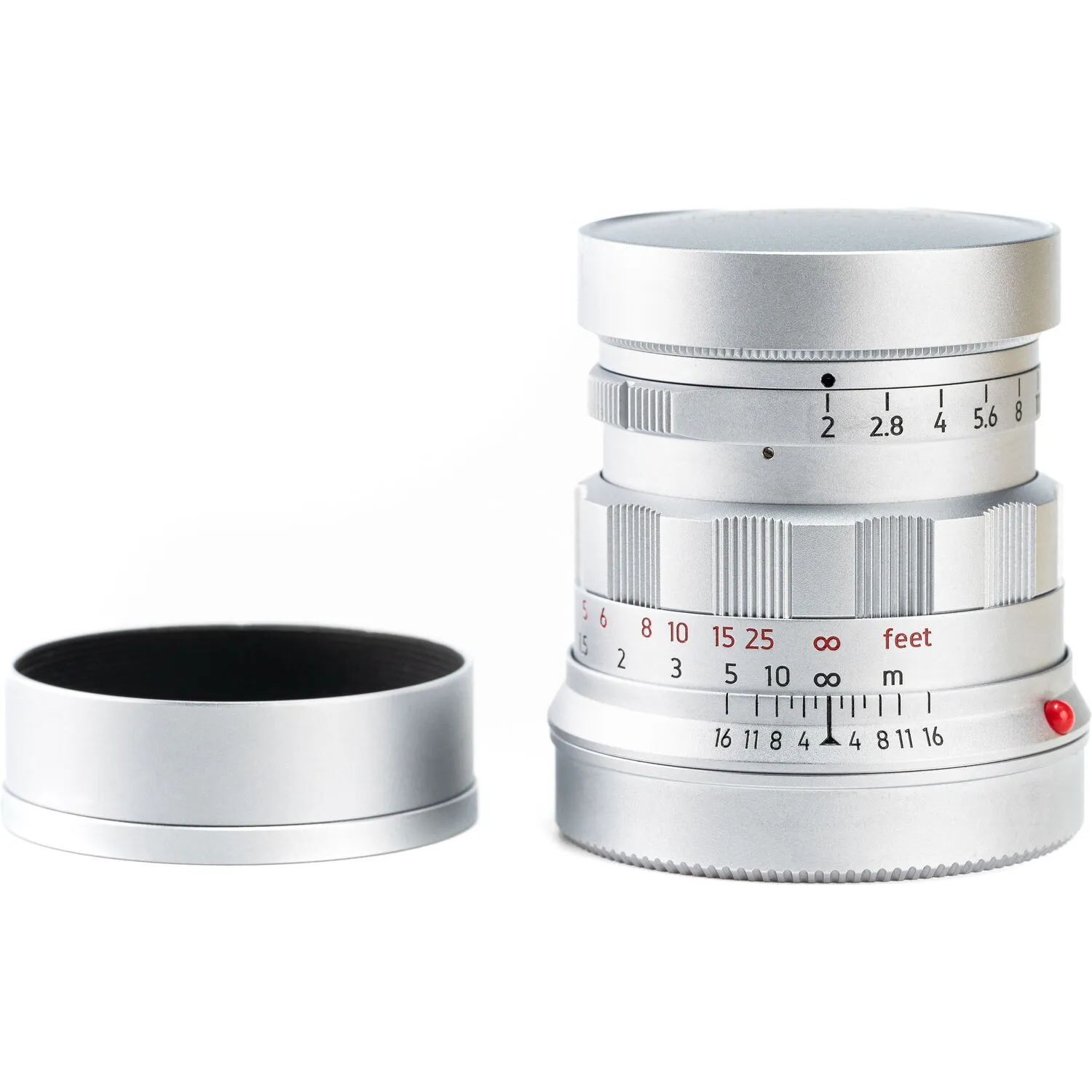 Light Lens Lab 50mm f/2 Rigid Lens (Leica M, Chrome)