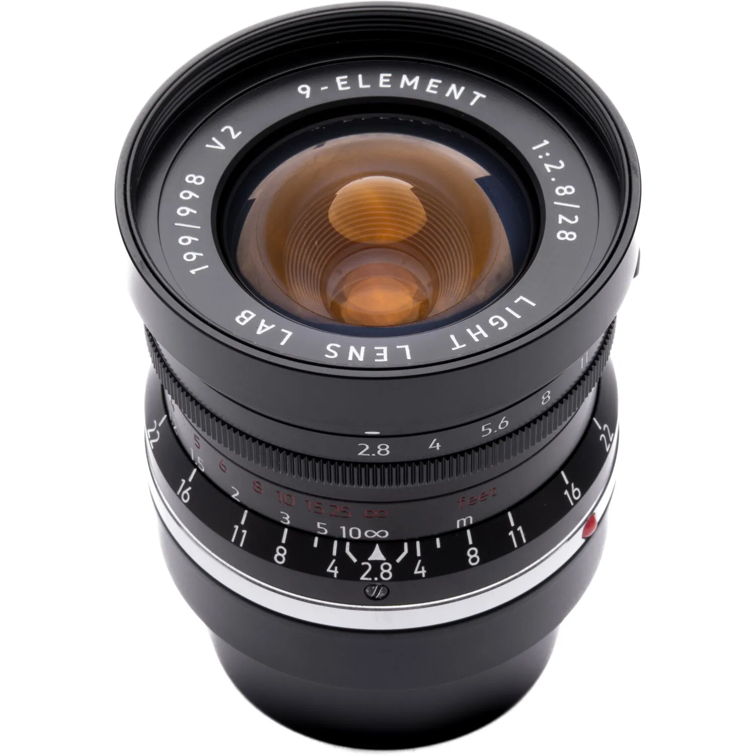 Light Lens Lab 28mm f/2.8 Lens (Leica M, Black)