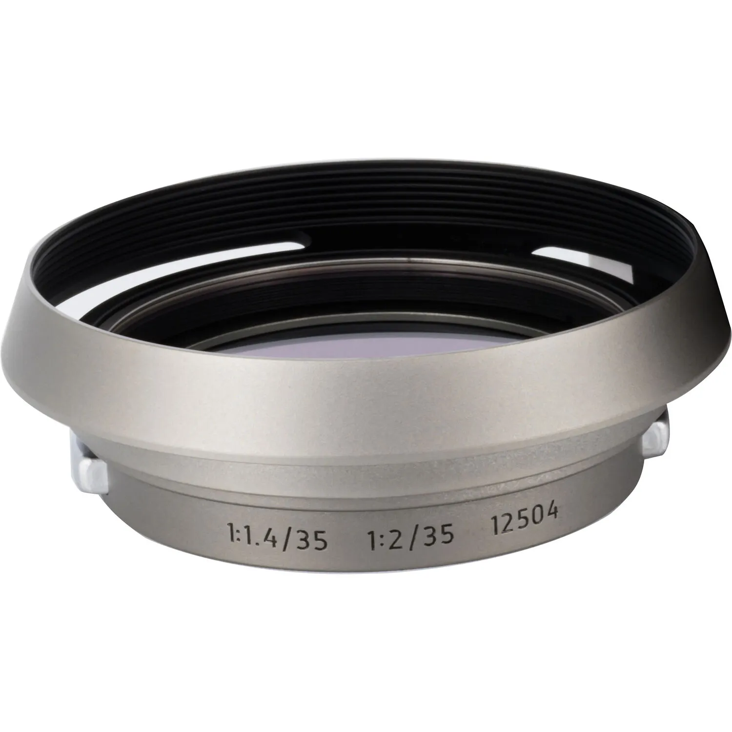 Light Lens Lab 12504 Lens Hood with VII UV Filter (Titanium Coated)