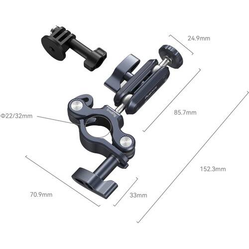 SmallRig Filter and Expansion Cage Kit for DJI Osmo Pocket 3/4 &amp; Xtra Muse