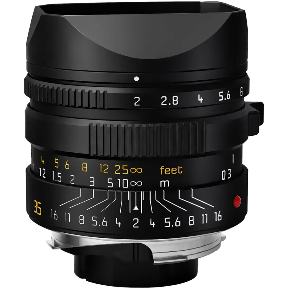 Light Lens Lab 35mm f/2 Apochromatic Lens (Leica M, Black, Knurling)