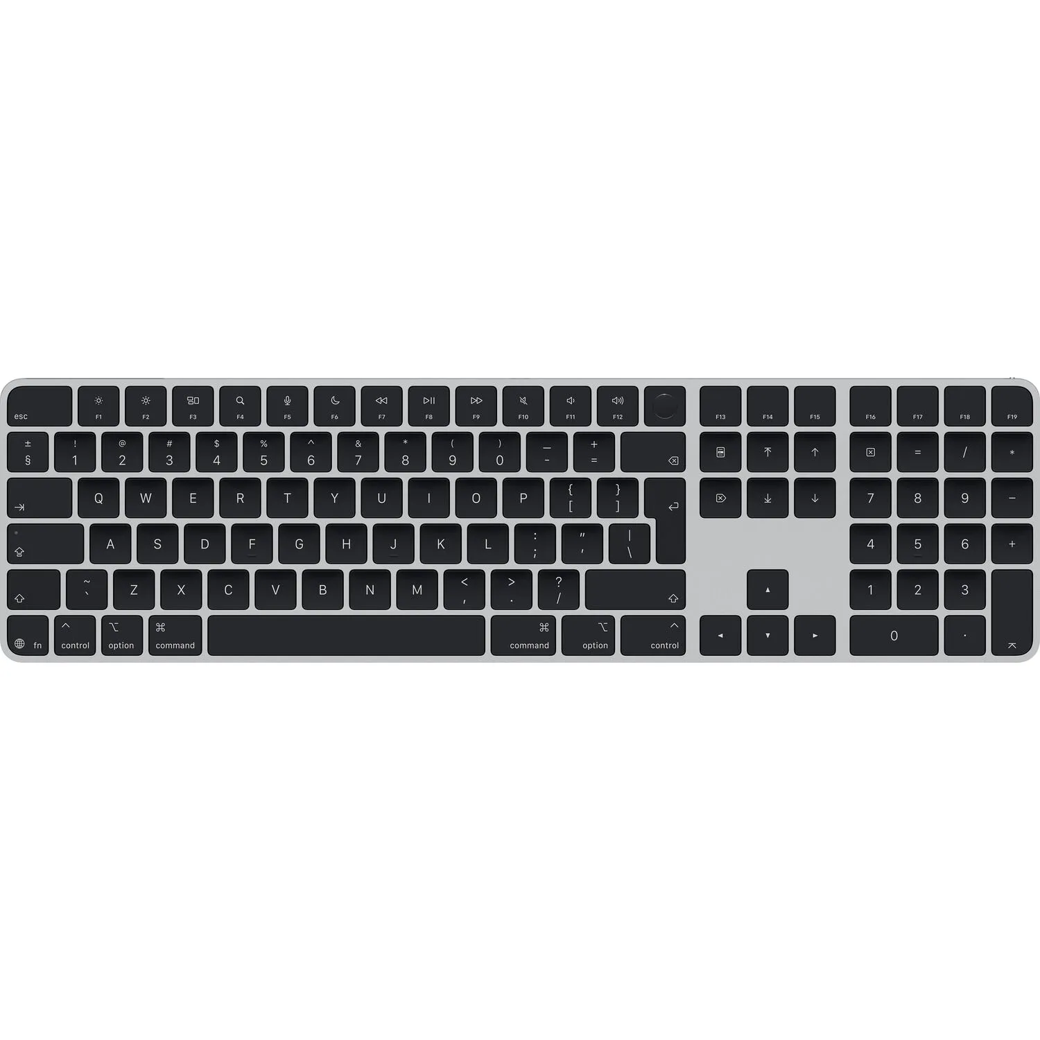 Apple Magic Keyboard with Touch ID and Numeric Keypad (USB-C, Black Keys)