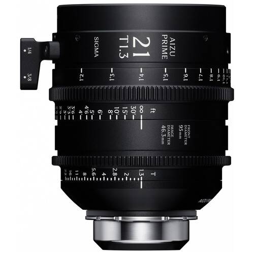 Sigma Aizu Prime 21mm T1.3 LF Cinema Lens (Sony E, Feet)