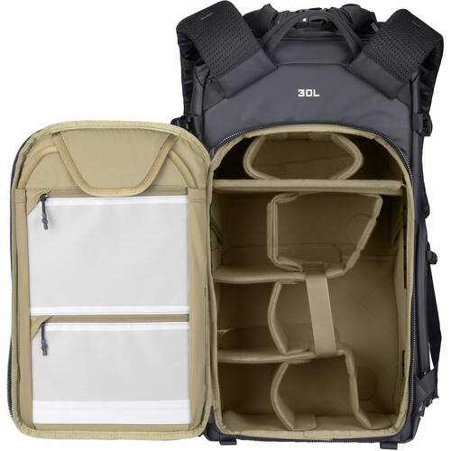 SmallRig Professional Outdoor Roll-Top Backpack (Black, 30L)