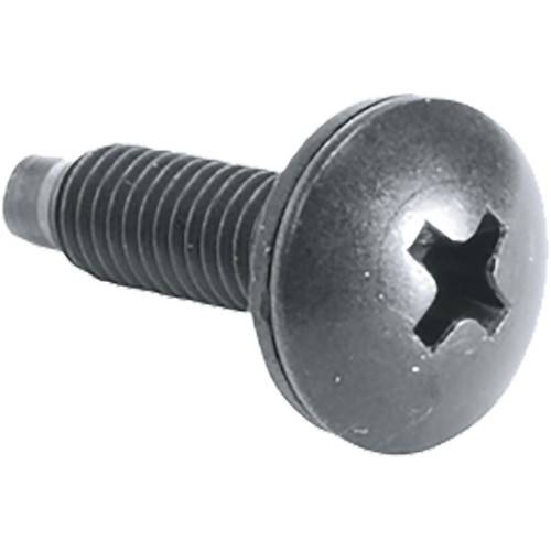 Middle Atlantic HP 10-32 3/4" Philips Truss-Head Screws &amp; Washers 100 Pieces (Black)