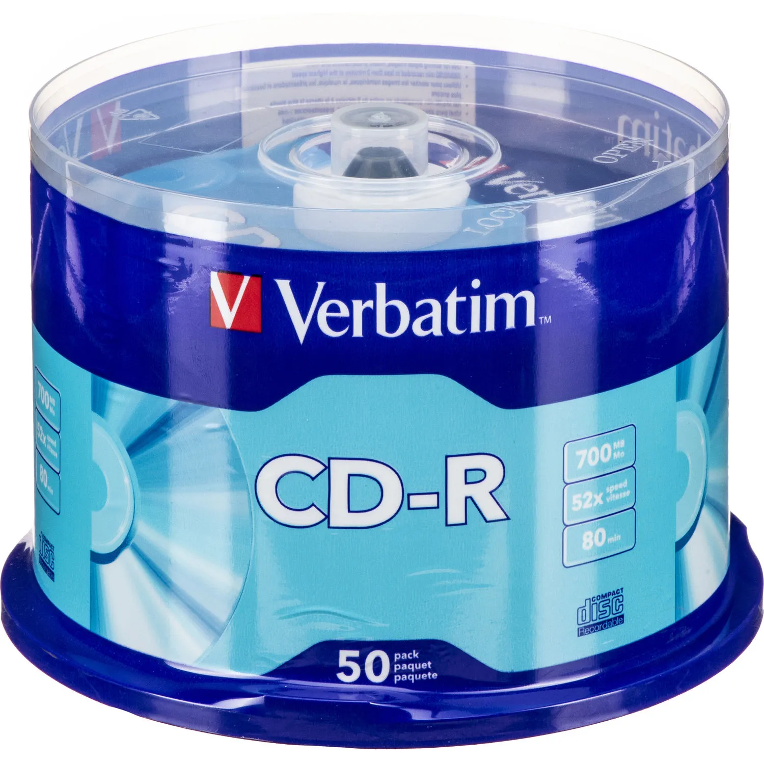 Verbatim CD-R 700MB Disc (50-Pack Spindle)