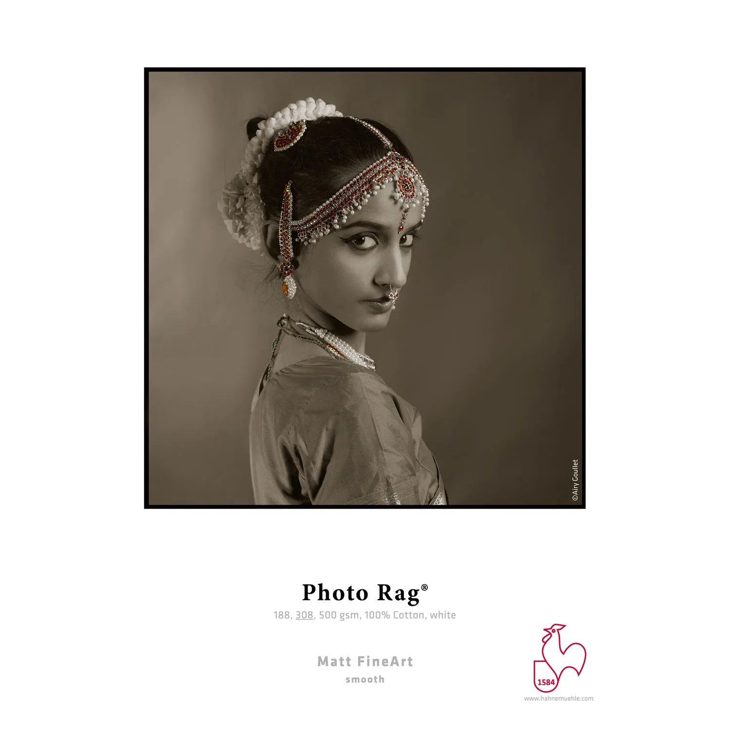 Hahnemuhle Photo Rag 188 Matte Fine Art Paper (17" x 39' Roll)