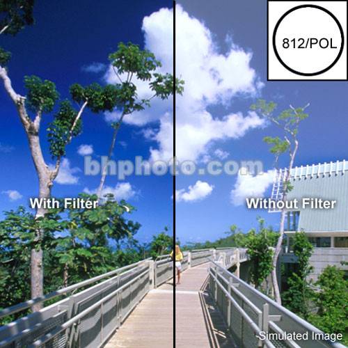 Tiffen 6x4" Warm Linear Polarizing Glass Filter