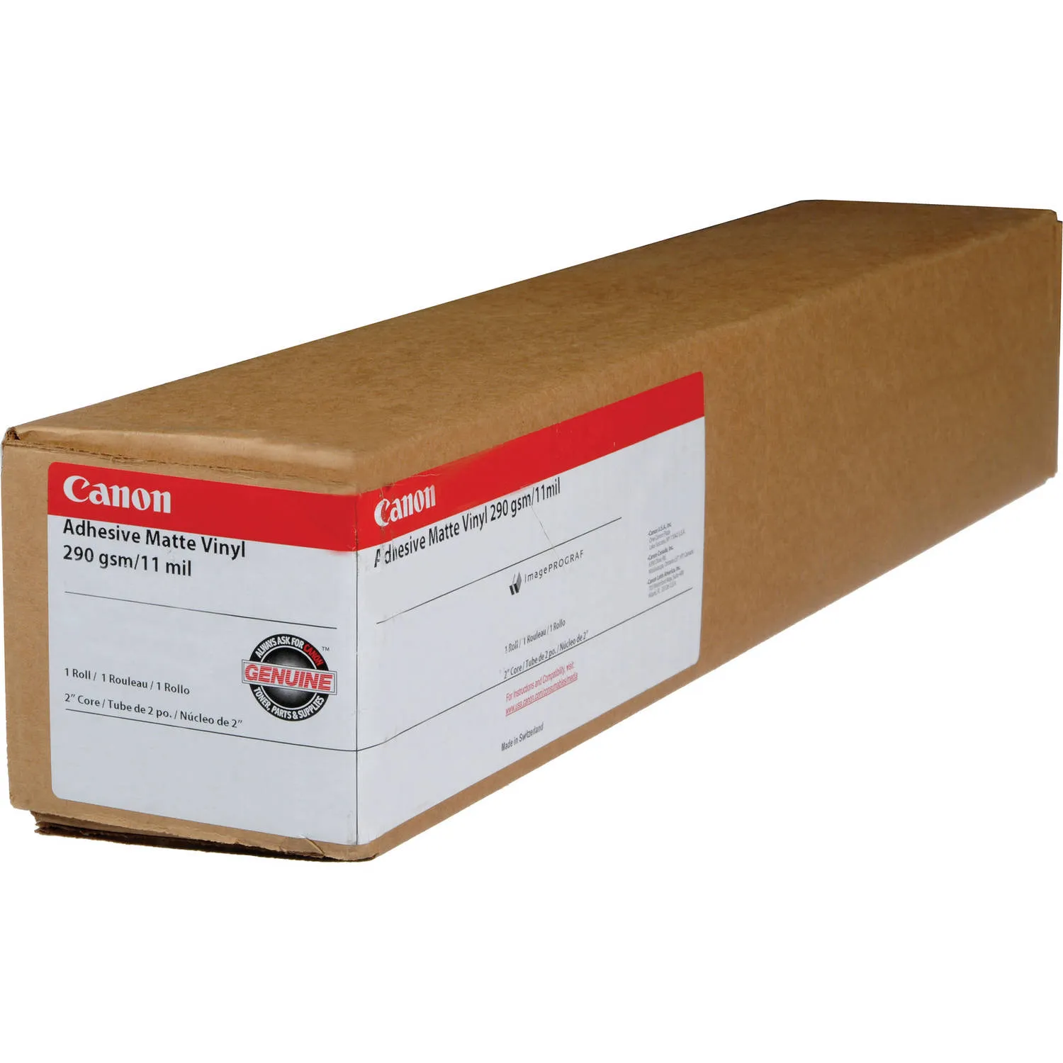 Canon Adhesive Matte Vinyl (White, 42" x 60' Roll)