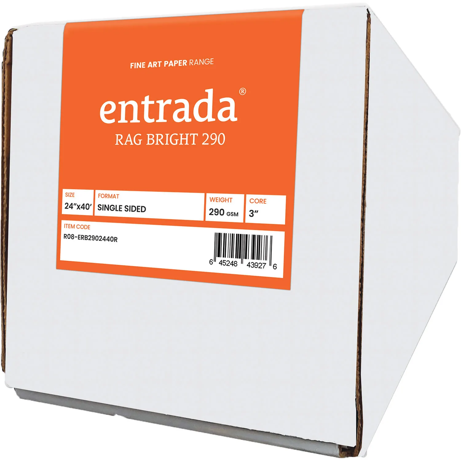 Moab Entrada Rag Bright 290 Archival Inkjet Paper (24" x 40' Roll)