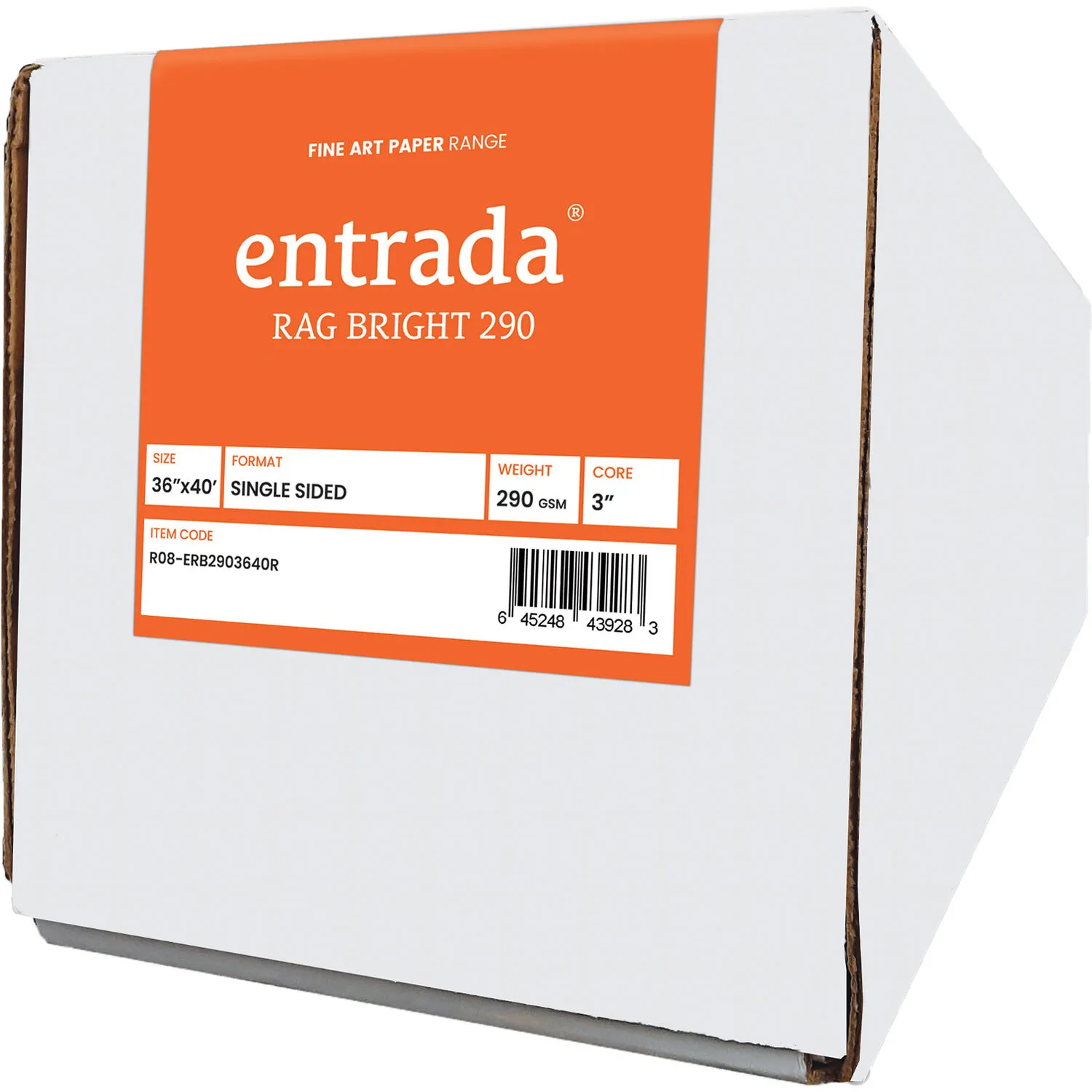 Moab Entrada Rag Bright 290 Archival Inkjet Paper (36" x 40' Roll)