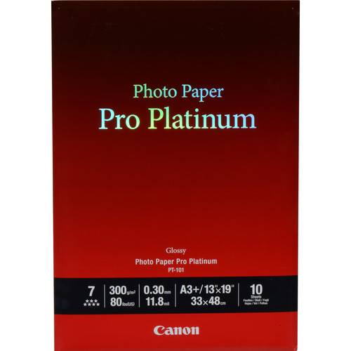 Canon Pro Platinum Photo Paper (13 x 19", 10 Sheets)