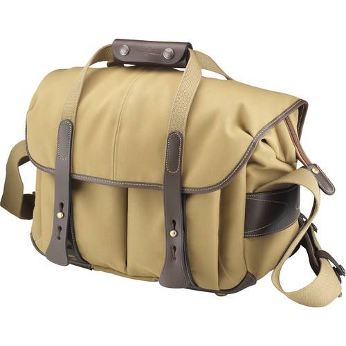 Billingham 307 Shoulder Bag (Khaki with Chocolate Leather)